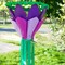 In the Breeze Purple 38-inch Lotus Flower Windsock, Outdoor Floral Decoration, 5203